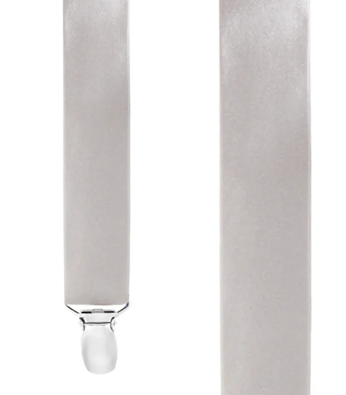 Solid Satin Suspender