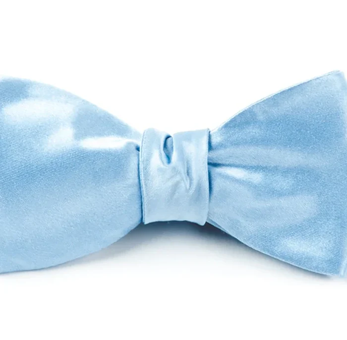 Solid Satin - Baby Blue