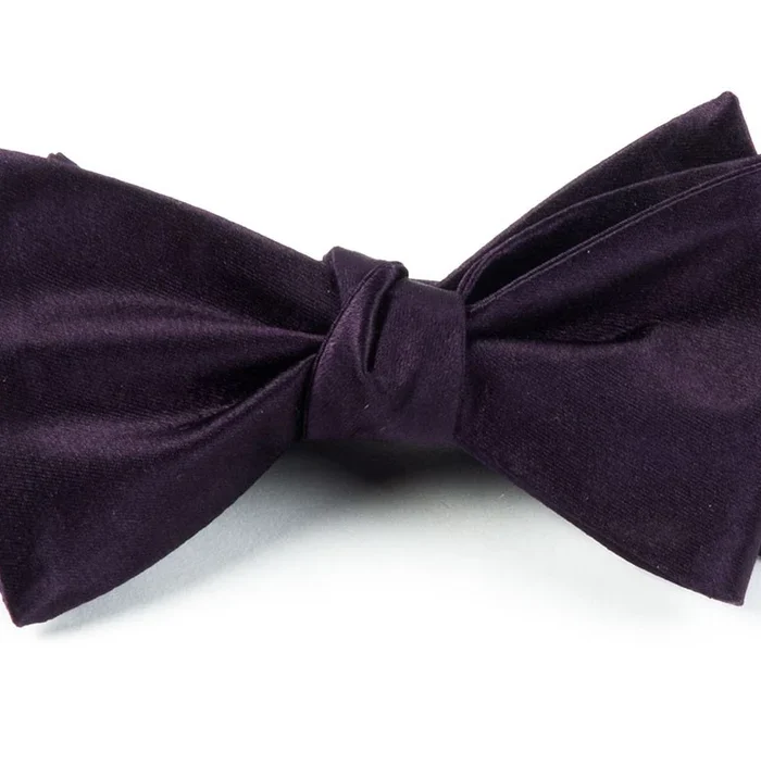 Solid Satin - Eggplant