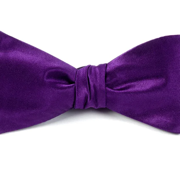 Solid Satin - Plum