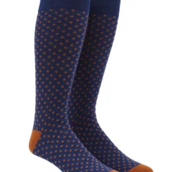 Pindot Black Dress Socks - Image 7