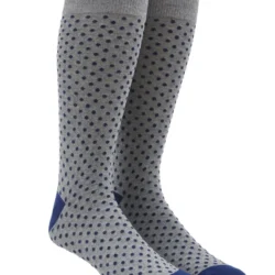 Pindot Black Dress Socks - Image 3